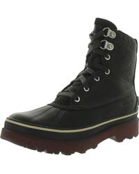 Sorel - Caribou Storm Wp Leather Rain Boots - Lyst