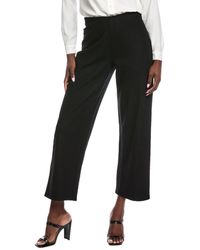 Eileen Fisher - Petite Straight Wool Pant - Lyst