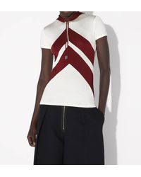 Jean Paul Gaultier - Viscose Baby Tee Shirt With Patch Detail And Hood - Lyst