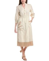 J.McLaughlin - Palermo Linen-Blend Dress - Lyst
