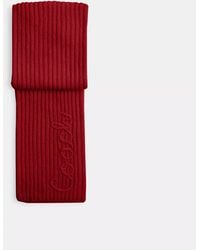 COACH - Coach Script Knit Muffler - Lyst