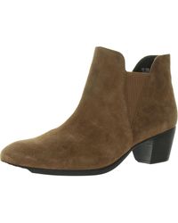 Munro - Jackson Leather Ankle Chelsea Boots - Lyst