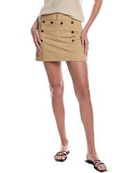 A.L.C. - Elli Linen-Blend Mini Skirt - Lyst