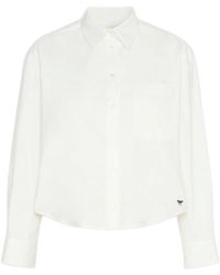 Weekend - Wkdnuoro Cropped Cotton-Blend Shirt - Lyst