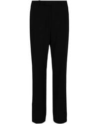 Ferragamo - Mid-Rise Trouser Pants - Lyst