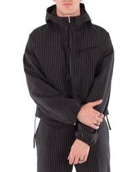 Ferragamo - Ferragamo Drawstring Hooded Jacket - Lyst