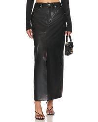 Blank NYC - Faux Leather Maxi Skirt - Lyst