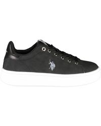 U.S. POLO ASSN. - Black Polyester Sneaker - Lyst