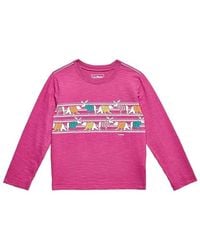 L.L. Bean - Kids L. L.Bean T-Shirt Sugar Plum Graphic Glow-In-The-Dark Pullover Tee Red640 - Lyst