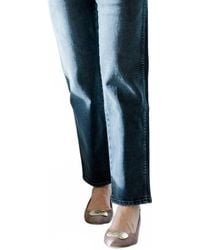 AMO - Libby Mid Rise Slim Jeans - Lyst