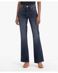 Kut From The Kloth - Ana High Rise Fab Ab Flare Jeans - Lyst