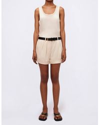 Jonathan Simkhai - Devan Pleated Shorts - Lyst