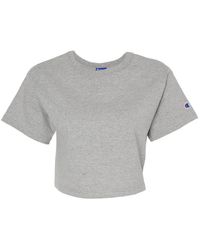 Champion - Heritage Jersey Crop T-shirt - Lyst