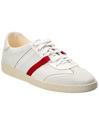 Ferragamo - Garda Fresh Suede & Leather Sneaker - Lyst