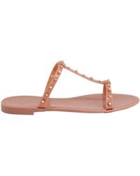 Stuart Weitzman - Jelly Sandals With Pearl - Lyst