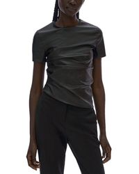 Helmut Lang - Relaxed Fit Twist Top - Lyst
