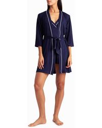 Nicole Miller - Peached Jersey Three-Piece Sleepwear Set - Lyst
