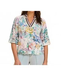 Fdj - Split Neck Top - Lyst
