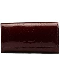 Louis Vuitton - Étui Pour 4 Clés Patent Leather Wallet (pre-owned) - Lyst