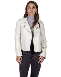Nine West - Biker Jacket - Lyst