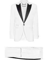 Philipp Plein - Wool & Satin Suit 2 Pcs: Blazer Trousers - Lyst