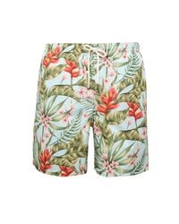 Lia Sahara - Patterned Swim Shorts - Lyst