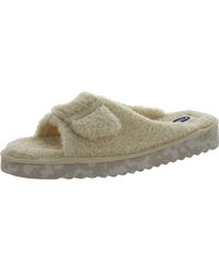 Dr. Scholls - Staycay Og Faux Fur Slip-on Slide Sandals - Lyst