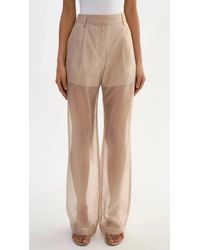 Lamarque - Aloma Sheer Organza Pants - Lyst