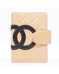 Chanel - Diary Planner / Cc Lambskin Leather - Lyst