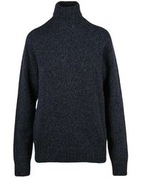 Retois - High Neck Wool Sweater - Lyst