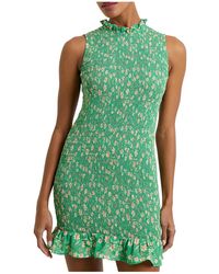 French Connection - Camille Verona Printed Short Mini Dress - Lyst