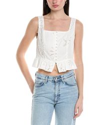Seraphin - Embroidered Top - Lyst