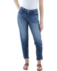 Moussy - Daleville Denim Distressed Skinny Jeans - Lyst