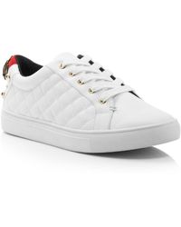 Kurt Geiger - Ludo Quilted Leather Fashion Sneakers - Lyst