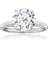 Ross-Simons - Lab-Grown Diamond Solitaire Ring - Lyst