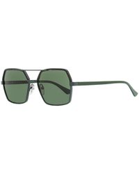 Marni - Rectangular Sunglasses Me2106s Black/green 55mm - Lyst