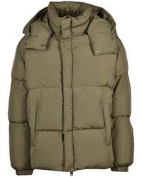 DIESEL - Military Nylon Down Jacket - Lyst
