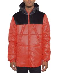 TRUEDAMES - Padded Buffle Puffer Jacket - Lyst