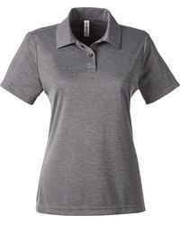 Team 365 - Zone Sonic Heather Performance Polo - Lyst