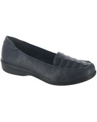 Easy Street - Genesis Faux Leather Slip-On Loafers - Lyst