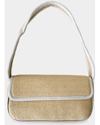 Fashnzfab - Straw Rectangle Shoulder Bag - Lyst