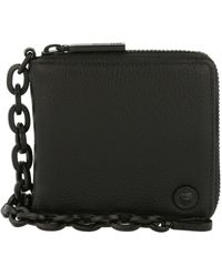 Just Cavalli - Logo Plaque Wallet With Chain - Lyst