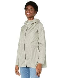 Save The Duck - Juno Rain Jacket Hooded Full Zip Outdoor Kfc70 - Lyst