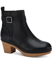 Style & Co. - Toryy Faux Leather Clog Booties - Lyst
