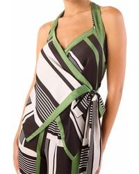 MISA Los Angles - Ione Halter Wrap Top - Lyst