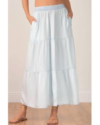 Elan - Tiered Maxi Skirt - Lyst