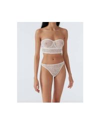Else - Acacia Long Line Underwire Strapless Bra - Lyst