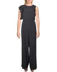 Julia Jordan - One Shoulder Ruffled Jumpsuit - Lyst