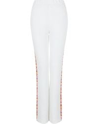 Missoni - Zig Zag Patterned Wide-Leg Pants - Lyst
