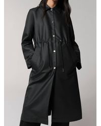 SOIA & KYO - Simone Semi-fitted Raincoat With Detachable Hood - Lyst